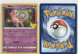 (7) TCG Pokemon Lot - Mew 011/025 Holo - Generations Near Mint to Mint+ - Image 5