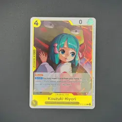 Kouzuki Hiyori OP13-104 Rare Carrying On His Will One Piece Foil Near Mint - Image 1