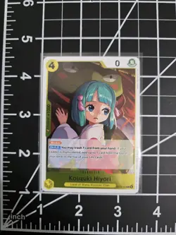 Kouzuki Hiyori OP13-104 Foil One Piece Carrying On His Will Foil NM/M - Image 1