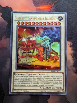 Superheavy Samurai Steam Train King - BLLR-EN011 - 1st Edition | Yu-Gi-Oh! NM - Image 1