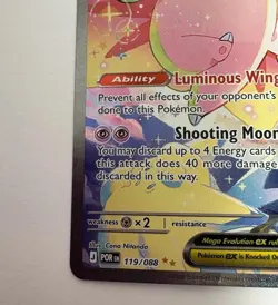 Mega Clefable Ex 31, 103 and 119 Perfect Order Pokemon Card NM Great Condition - Image 5