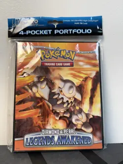 Pokemon Trading Card Game Ultra Pro 2008 4-Pocket Portfolio Holds 56 Cards - Image 1