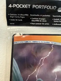 Pokemon Trading Card Game Ultra Pro 2008 4-Pocket Portfolio Holds 56 Cards - Image 4