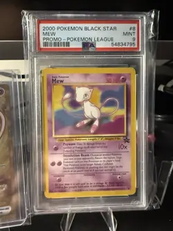 Mew Pokemon Collection- Lot Of 7 Cards- NM- PSA9- Celeb/Championship & Metal Mew - Image 4