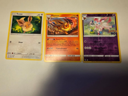 Eevee & Eeveelutions Pokemon Card Lot - Japanese Jungle, VMAX Promo, Sylveon RH - Image 3
