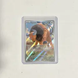 096/086 Tauros Illustration Rare Pokemon TCG Chaos Rising - Image 1