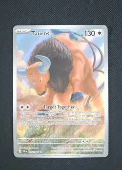 Pokemon Card TCG Tauros 096/086 Chaos Rising Illustration Rare - Image 1