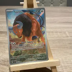 Pokemon TCG Tauros 096/086 Chaos Rising Full Art Holo - Image 1