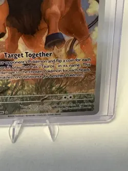 Pokemon TCG Chaos Rising Tauros 096/086 Full Art Rare Near Mint - Image 4