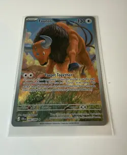 ✅ Pokemon TCG Tauros Illustration Rare 096/086 Chaos Rising Me04 NM - Image 1