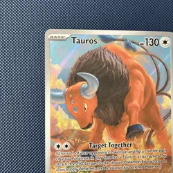 Pokemon TCG Tauros 096/086 IR Illustration Rare CRI Chaos Rising NM - Pack Fresh - Image 2