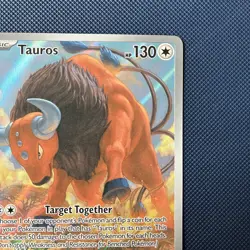 Pokemon TCG Tauros 096/086 IR Illustration Rare CRI Chaos Rising NM - Pack Fresh - Image 3