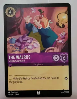 Disney Lorcana TCG - The Walrus (046/204) - Uncommon - Near Mint - Image 1