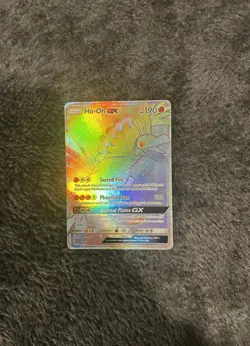 Ho-Oh GX - Pokemon Card - SM80 - Black Star Promo - Rainbow Full Art - Holo - Image 1