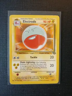 Electrode 18/64 Jungle Set Old Rare Pokemon Card 1999 - Image 1