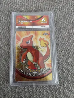 Charmeleon Topps Card #5 POP 1 Ace 6. Pokemon Topps Chrome Card 2000 - Image 1