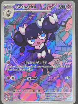 Gothorita - Illustration Rare - 125/086 - White Flare - Pokemon Card NM/M - Image 1
