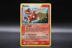 2006 Pokemon BLAZIKEN Ex Power Keepers Set COSMOS HOLO Rare Card 5/108 NM/LP - Image 1