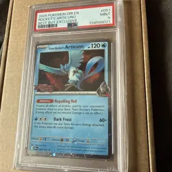 Rocket's Articuno 051/182 PSA 9 Stamped Best Buy Exclusive DR Pokemon Card - Image 3