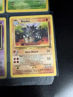 Vintage Pokemon 6 Card Bundle - 1999 WOTC Base Set / Jungle Set Mix NM/LP - Image 2