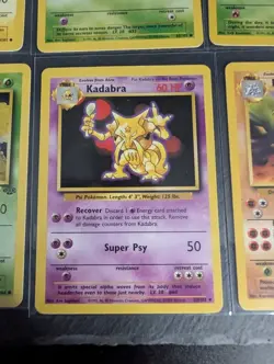 Vintage Pokemon 6 Card Bundle - 1999 WOTC Base Set / Jungle Set Mix NM/LP - Image 3