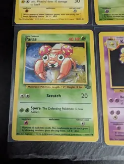 Vintage Pokemon 6 Card Bundle - 1999 WOTC Base Set / Jungle Set Mix NM/LP - Image 4