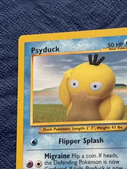 Pokemon TCG Psyduck Neo Destiny Card 79/105 - Image 2