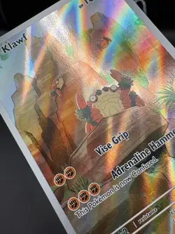 Klawf 217/198 Illustration Rare Scarlet & Violet Base Pokemon Card NM - Image 4