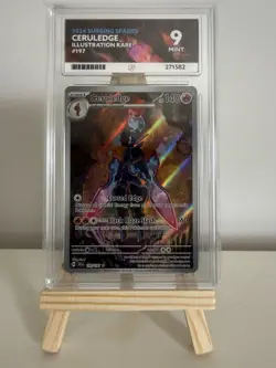 Pokemon TCG Surging Sparks Ceruledge Illustration Rare Card 197/191 Ace 9 - Image 1
