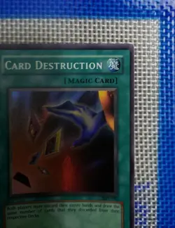 Yu-Gi-Oh! TCG Card Destruction SDY-042 Super Rare Holo Bleed - Image 4