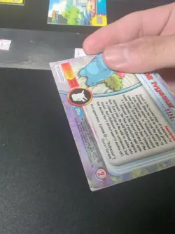 Topps Pokemon TV Animation Edition Ivysaur #02 Base Set Trading Card Holo HP - Image 3