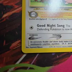 Igglybuff 36 WOTC Black Star Promo Pokemon Card - Image 4
