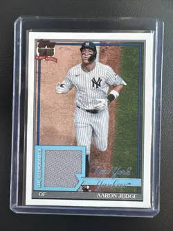 2026 Topps Series 2 Aaron Judge 1991 Relic Card #91R2-AJ Game Worn - Image 1