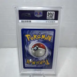 1999 POKEMON BASE SET UNLIMITED #10 MEWTWO HOLO PSA 10 - Image 2