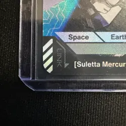 Gundam Aerial Rebuild LR Newtype Rising Gundam Card Game Holo Foil GD01-067 NM - Image 2