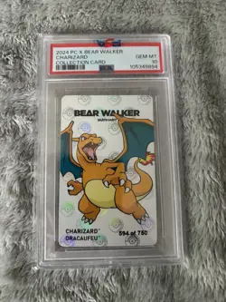 PSA 10 GEM MINT Charizard PC Bear Walker Pokemon Card TCG 594/750 Rare Pokemon - Image 1