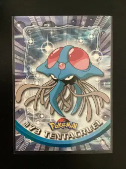 1999 Topps Pokemon Card - TV Animation Edition - #73 Tentacruel - Black Logo - Image 1