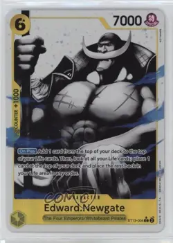 2023 One Piece Card Game: The Three Brothers Ultimate Deck ST13 Edward Newgate - Image 1