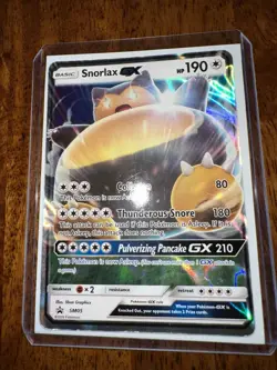 Snorlax GX SM05 SM Promos Holo Card - Lightly Played Pokemon TCG - Image 2