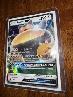 Snorlax GX SM05 SM Promos Holo Card - Lightly Played Pokemon TCG - Image 3