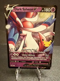 Pokemon- Dark Sylveon V: Holo Black Star Promo Card #SWSH134 (NM) - Image 1