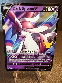Pokemon- Dark Sylveon V: Holo Black Star Promo Card #SWSH134 (NM) - Image 2