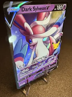 Pokemon- Dark Sylveon V: Holo Black Star Promo Card #SWSH134 (NM) - Image 4