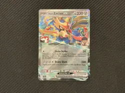Pokemon Hop's Zacian ex 111/159 Play! Pokemon Prize Pack Series 7 Holo Rare Card - Image 1