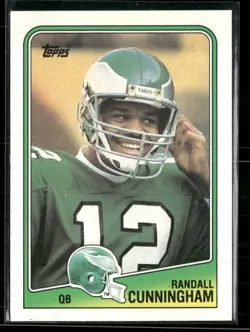 1988 Topps #234 Randall Cunningham - 2nd Year - Philadelphia Eagles - Image 1