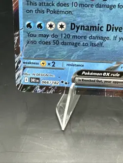 Pokemon Dondozo EX Destined Rivals Full Art Ultra Rare TCG Card 211/182 SV10 - Image 2