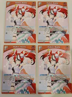 Hakos Baelz U hBP01-074 Blooming Radiance FOUR PACK Hololive OCG English - Image 1