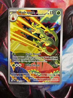 Hydrapple 188/182 Illustration Rare Destined Rivals Pokemon TCG - Image 1