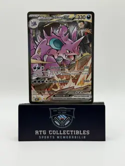 Team Rocket's Nidoking ex #233/182 Destined Rivals SIR NM/MINT - Image 1