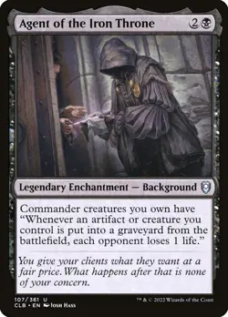 Brand New - Agent of the Iron Throne foil etched - Baldurs' Gate - Image 1